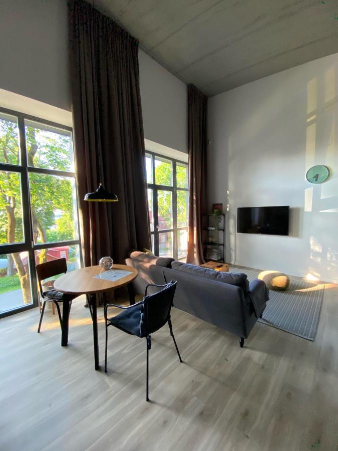 G - Owl Jazz -Modern Loft Type Apartment 18 With Big Roof Terrace And Free Private Parking كاوناس المظهر الخارجي الصورة