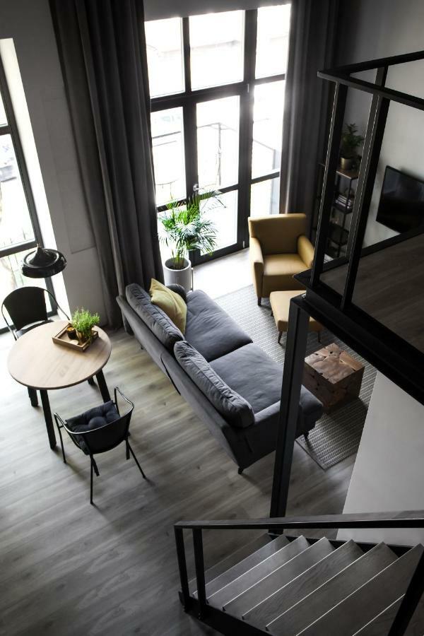 G - Owl Jazz -Modern Loft Type Apartment 18 With Big Roof Terrace And Free Private Parking كاوناس المظهر الخارجي الصورة